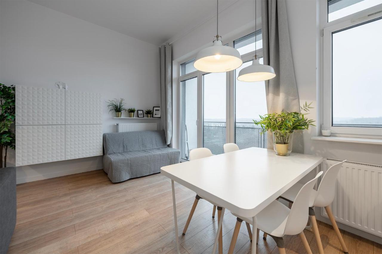 Apartamento Penthouse With A View Of Lodz & Free Parking Exterior foto
